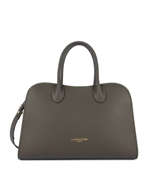 Sac à main Donna Hopper en cuir - Lancaster - Kaki foncé