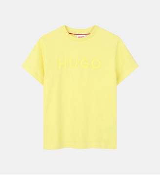 Tee-shirt manches courtes - Hugo Kids - Mimosa