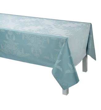Nappe enduite Syracuse 100% coton - Le Jacquard Francais - Aqua
