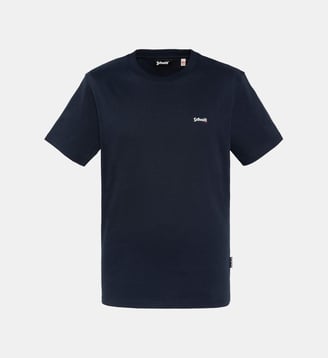T-shirt manches courtes - Schott - Bleu marine