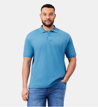 Polo droit coton piqué L.12.12 - Lacoste - Bleu abyss
