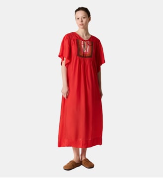 Robe Rival Crochet - Leon & Harper - Orange