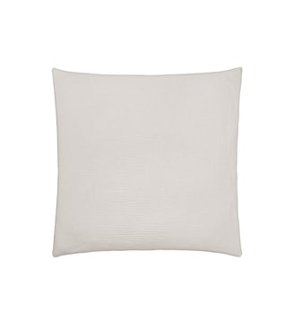 Taie d'oreiller unie en gaze de coton, TENDRESSE - Essix - Greige