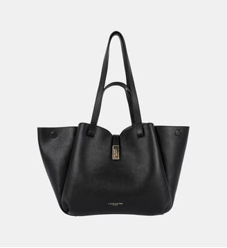 Sac cabas Milano Horizon en cuir - Lancaster - Noir