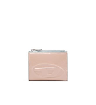 Petit portefeuille à effet verni - Diesel - Rose