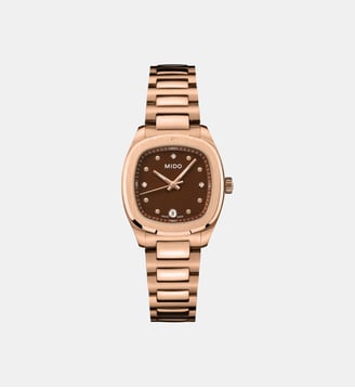 Montre Multifort Brun M0491103329600 - Mido - Doré rosé