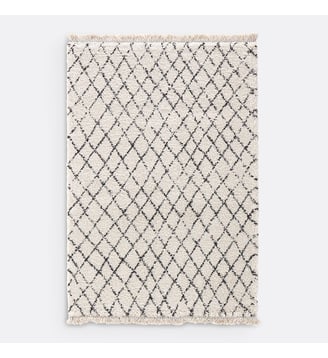 Tapis style berbère - La Redoute Interieurs - Blanc et noir