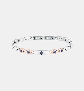Bracelet SAPPHIRE - Maserati - Blue rose gold stainless steel
