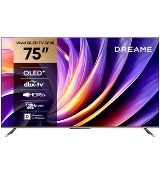 TV QLED 75Q100 (2026) 75" (190 cm) - Dreame - Noir