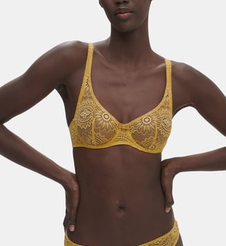 Soutien-gorge classique Embleme armatures galbé multi-positions dentelle tulle éco-responsable Simone Pérèle