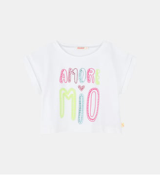 T-shirt à manches courtes - Billieblush - Blanc