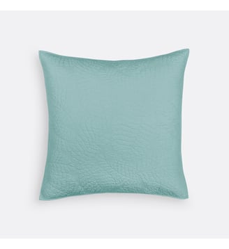 Housse de coussin percale coton - La Redoute Interieurs - Bleu