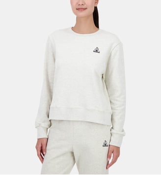 Sweat col rond Contemporain - Le Coq Sportif - Beige