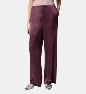 Pantalon en satin - Pinko - Bordeaux dégustation de vin