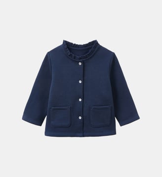 Cardigan en molleton - Cyrillus - Marine