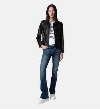Blouson Liam Cuir - Zadig&Voltaire - Noir