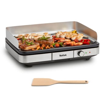 Plancha électrique CB690D12 Maxi XXL inox - Tefal - Inox