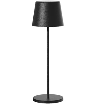 Lampe de table de table sans fil LED dimmable noir - Lumisky - Standard