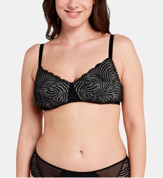 Soutien-gorge post opératoire Olivia - Sans Complexe - Noir