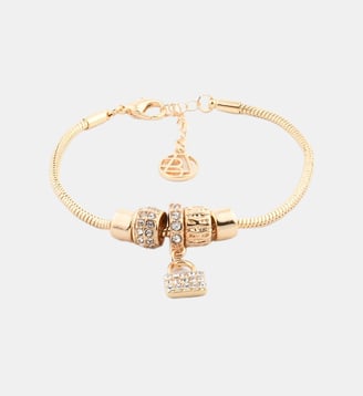 Bracelet chaîne dorée à charms - Balaboosté - Doré