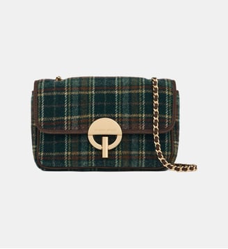 Moyen Sac Moon Tartan - Vanessa Bruno - Vert
