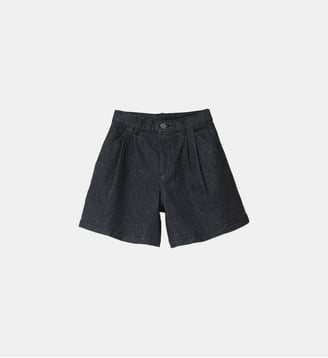 Short en denim - DKNY - Noir denim