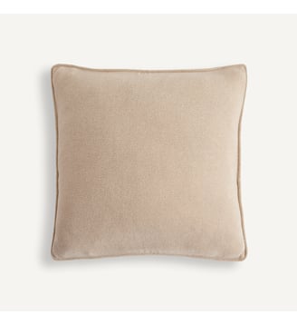 Housse de coussin, velours chenille AM.PM