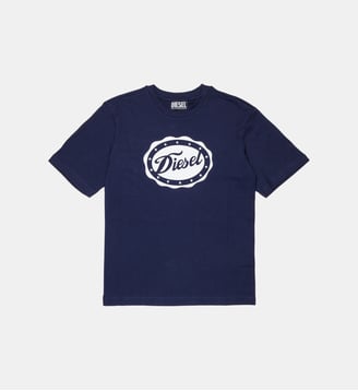 T-shirt avec logo - Diesel Kids - Bleu