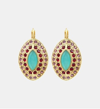 Dormeuses   - Traviata - Satellite - Vert et rose