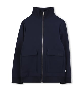 Cardigan jogger - BOSS Kidswear - Bleu cargo