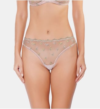 Tanga - Romantique - Huit - Rose blush