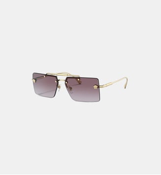 Lunettes de soleil Rectangulaire VE2245 - Versace - Or