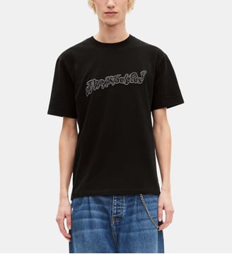 T-shirt What Is denim - The Kooples - Black