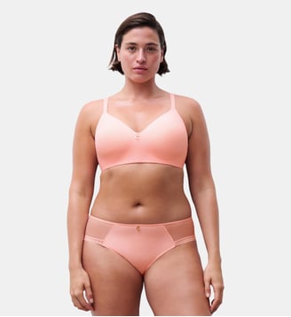 Culotte avec bijou - Chantelle - Fluor pink