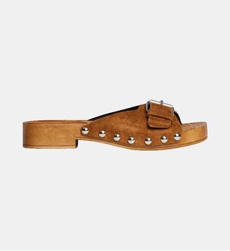 Mules plates Enora - Jonak - Cognac