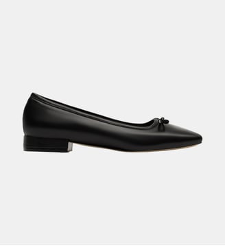 Toledo - Ballerines En Cuir Nappa Noir - Parallèle - Noir