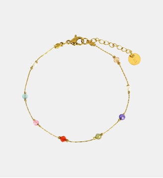 Bracelet  Bibi avec perles de cristal - Les Cléias - Multicolore