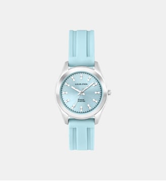 Montre Adrienne Bleu clair XC33414IBC\5 - Louis Pion - Argenté