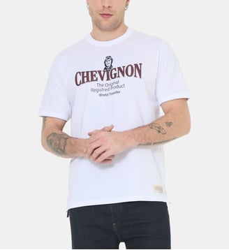 T-Shirt graphique DAVIN - Chevignon - Blanc