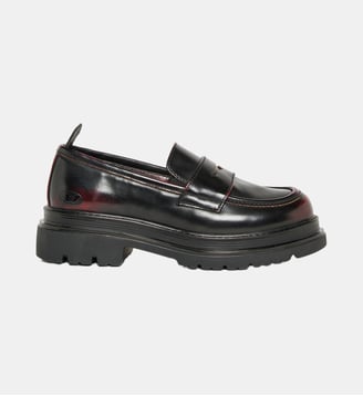 Mocassins avec logo - Diesel Kids - Bordeaux
