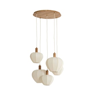 Suspension Huxi - Naturel - Ø53x158cm - Light & Living - Naturel