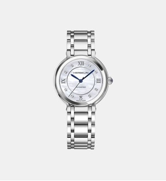 Montre automatique Galet Blanc 1630B59 - Herbelin - Argenté