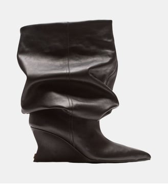 Bottines Wedge - Balmain - Black