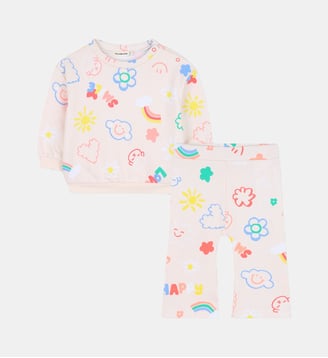 Ensemble survêtement et pantalon - Billieblush - Rose courage