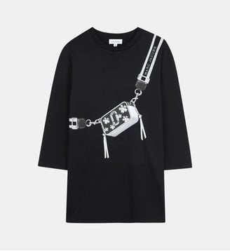 Robe en coton - Marc Jacobs Kids - Black