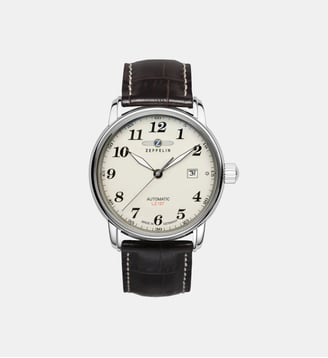 Montre automatique Graf Beige Z-7656-5 - Zeppelin - Argenté