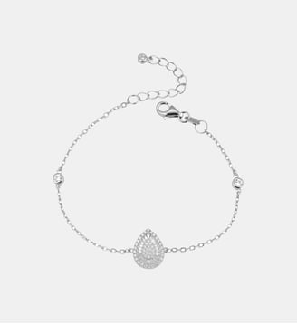 Bracelet chaîne Baguette Argenté GB1061-W-PAR - Gena - Argenté