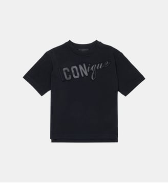 T-shirt avec logo - Dsquared2 - Noir