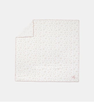 Lange - Coton imprimé fleuri - Tartine Et Chocolat - Rose
