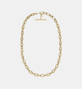Collier chaine d'ancre marine - Fossil - Doré